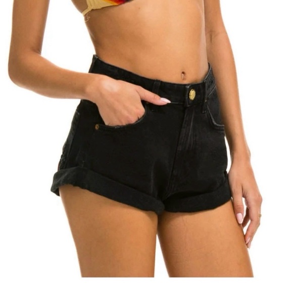 🌈AVIATOR NATION HI RISE ROCKER SHORTS🌈 - Picture 2 of 5